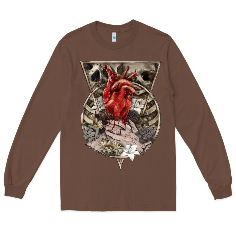 Flower Skeleton Long Sleeve Tee by RanaPortraitStore | Teevron