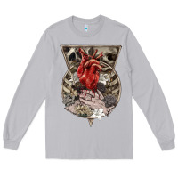 Moon Dust Flower Skeleton Long Sleeve Tee - RanaPortraitStore