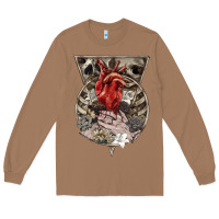 Toasted Coconut Flower Skeleton Long Sleeve Tee - RanaPortraitStore