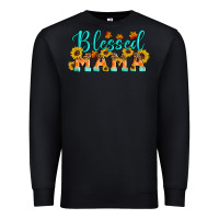 Black Blessed Mama Premium Sweatshirt - Artiststas