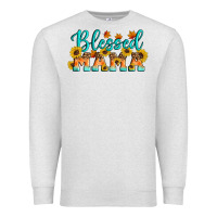 Oatmeal Heather Blessed Mama Premium Sweatshirt - Artiststas