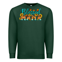 Sports Green Blessed Mama Premium Sweatshirt - Artiststas