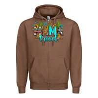 Chestnut mama tried Zipper Hoodie - Zillion Design Studio