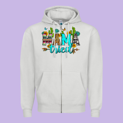 Mama Tried Zipper Hoodie Designed By Zillion Design Studio