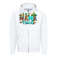 White mama tried Zipper Hoodie - Zillion Design Studio