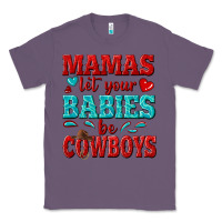 Lavender mamas let your babies be cowboys Classic Tee - texasbilliewilder