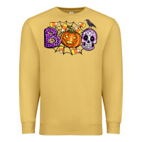 Antique Gold Boo halloween Premium Sweatshirt - Artiststas