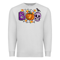 Dove Grey Boo halloween Premium Sweatshirt - Artiststas