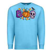 Ocean Blue Boo halloween Premium Sweatshirt - Artiststas