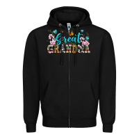 Black great grandma Zipper Hoodie - Zillion Design Studio