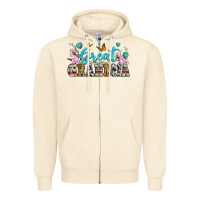 Sandshell great grandma Zipper Hoodie - Zillion Design Studio