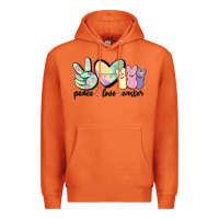 Carrot peace love peeps Premium Hoodie - MaliasSmallBusiness