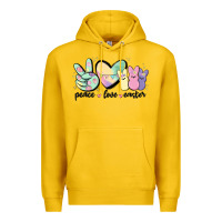 Lemon peace love peeps Premium Hoodie - MaliasSmallBusiness