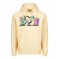 Pina Colada peace love peeps Premium Hoodie - MaliasSmallBusiness