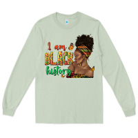 Matcha i am black history afro black woman juneteenth Long Sleeve Tee - texasbilliewilder
