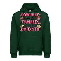 Forest Green pandulce bunuelos tamales abuelita cafecito Urban Hoodie - MaliasSmallBusiness