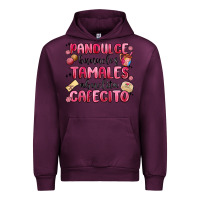 Mauve Wine pandulce bunuelos tamales abuelita cafecito Urban Hoodie - MaliasSmallBusiness