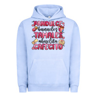 Pigment Grape Ice pandulce bunuelos tamales abuelita cafecito Urban Hoodie - MaliasSmallBusiness