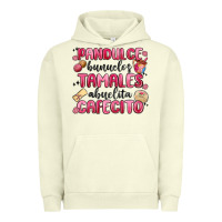Pigment Pistachio pandulce bunuelos tamales abuelita cafecito Urban Hoodie - MaliasSmallBusiness