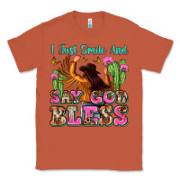 Copper i just smile and say god bless Classic Tee - Zillion Design Studio