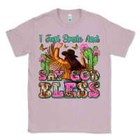 Lilac i just smile and say god bless Classic Tee - Zillion Design Studio