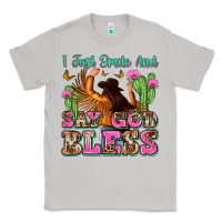 Moon Dust i just smile and say god bless Classic Tee - Zillion Design Studio