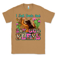 Toasted Coconut i just smile and say god bless Classic Tee - Zillion Design Studio