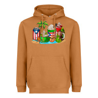 Meerkat puerto rico coffee cups Heavyweight Hoodie - AdoDesignShop