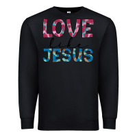 Black love like jesus Premium Sweatshirt - JahusDesignShop