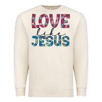 Sandshell love like jesus Premium Sweatshirt - JahusDesignShop