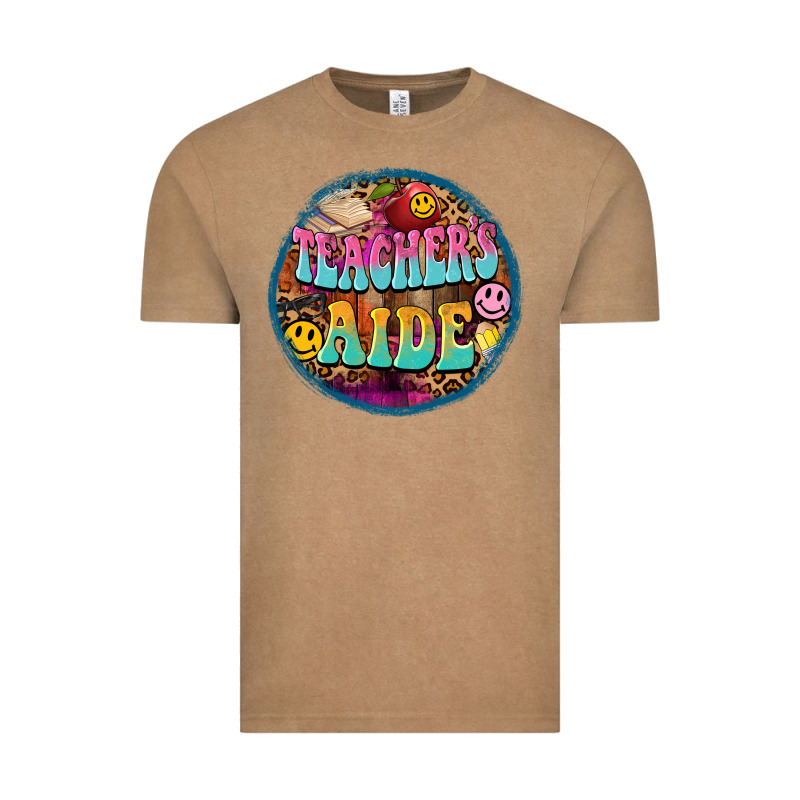Western Groovy Teachers Aide Vintage Tee by BarkalooDesign | Teevron