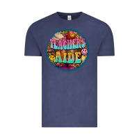 Vintage Denim western groovy teachers aide Vintage Tee - BarkalooDesign