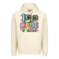 Sandshell 100 days of school cheer Premium Hoodie - MaliasSmallBusiness