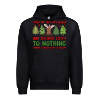 Black where the tree tops glisten Urban Hoodie - MaliasSmallBusiness