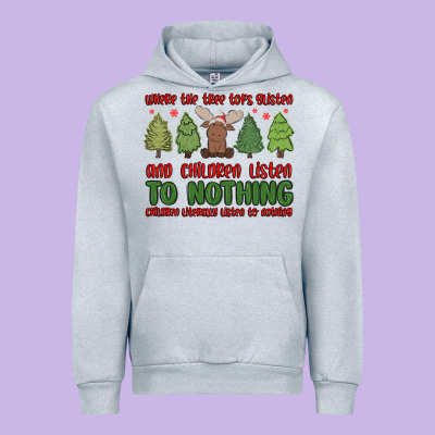 Where The Tree Tops Glisten Urban Hoodie Designed By Maliassmallbusiness