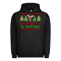 Pigment Black where the tree tops glisten Urban Hoodie - MaliasSmallBusiness