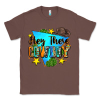 Chestnut hey there cowboy Classic Tee - Zillion Design Studio