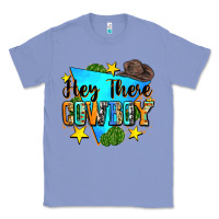 Colony Blue hey there cowboy Classic Tee - Zillion Design Studio
