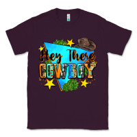 Plum hey there cowboy Classic Tee - Zillion Design Studio
