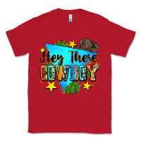 Red hey there cowboy Classic Tee - Zillion Design Studio