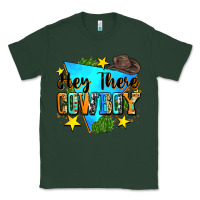 Sports Green hey there cowboy Classic Tee - Zillion Design Studio
