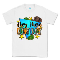 White hey there cowboy Classic Tee - Zillion Design Studio
