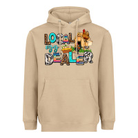 Mushroom local egg dealer Heavyweight Hoodie - AdoDesignShop