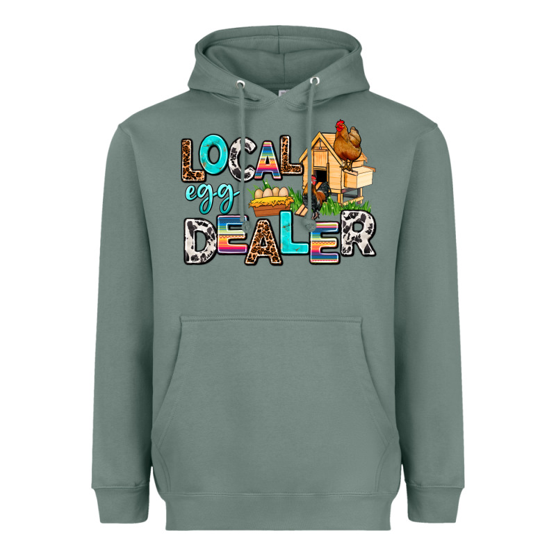 Local Egg Dealer Heavyweight Hoodie by AdoDesignShop | Teevron