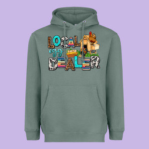 Local Egg Dealer Heavyweight Hoodie Designed By Adodesignshop