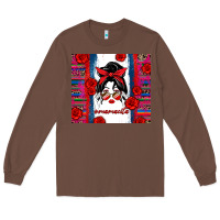 Chestnut mamacita serape Long Sleeve Tee - Zillion Design Studio