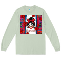 Matcha mamacita serape Long Sleeve Tee - Zillion Design Studio