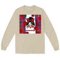 Mushroom mamacita serape Long Sleeve Tee - Zillion Design Studio