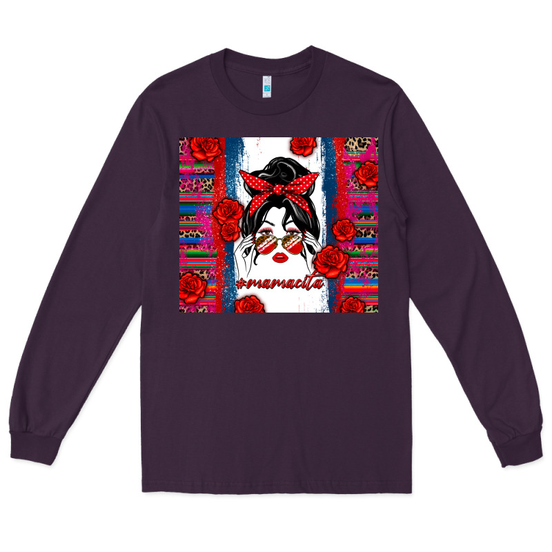 Mamacita Serape Long Sleeve Tee by Zillion Design Studio | Teevron