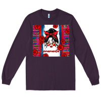 Plum mamacita serape Long Sleeve Tee - Zillion Design Studio